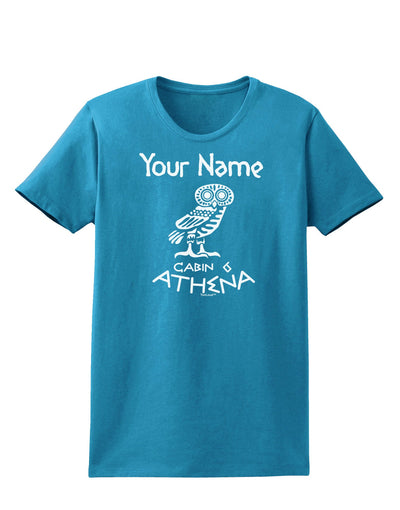 Personalized Cabin 6 Athena Womens Dark T-Shirt-TooLoud-Turquoise-X-Small-Davson Sales