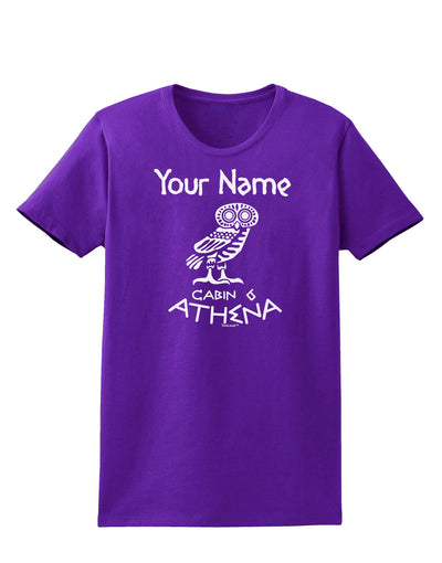 Personalized Cabin 6 Athena Womens Dark T-Shirt-TooLoud-Purple-X-Small-Davson Sales