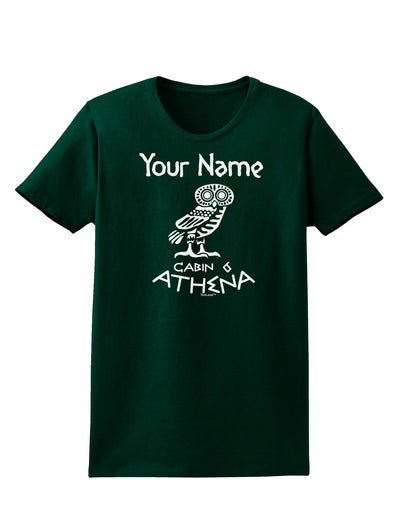 Personalized Cabin 6 Athena Womens Dark T-Shirt-TooLoud-Forest-Green-Small-Davson Sales