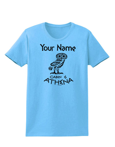 Personalized Cabin 6 Athena Womens T-Shirt-Womens T-Shirt-TooLoud-Aquatic-Blue-X-Small-Davson Sales