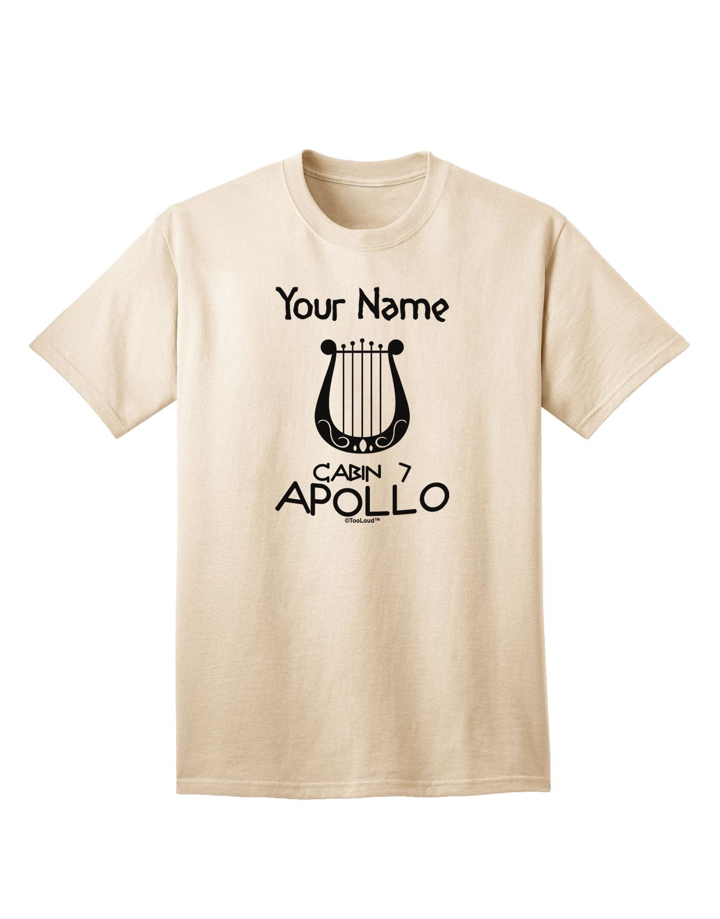 Personalized Cabin 7 Apollo Adult T-Shirt-Mens T-Shirt-TooLoud-Natural-Small-Davson Sales