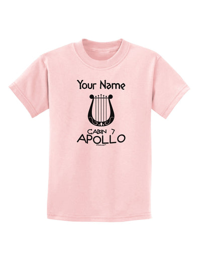 Personalized Cabin 7 Apollo Childrens T-Shirt-Childrens T-Shirt-TooLoud-PalePink-X-Small-Davson Sales