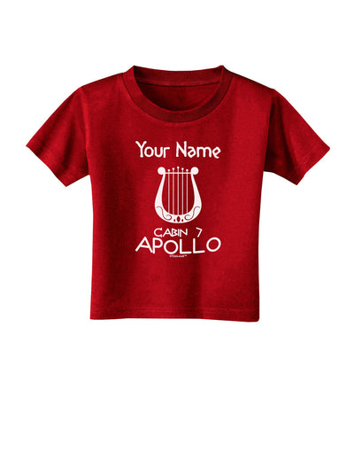 Personalized Cabin 7 Apollo Toddler T-Shirt Dark-Toddler T-Shirt-TooLoud-Red-2T-Davson Sales