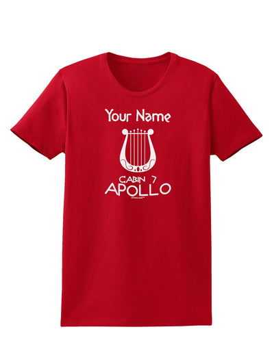 Personalized Cabin 7 Apollo Womens Dark T-Shirt-TooLoud-Red-X-Small-Davson Sales