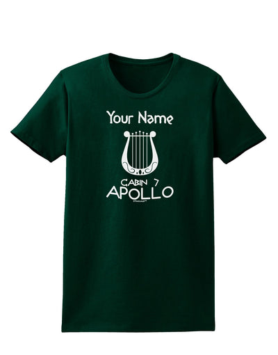 Personalized Cabin 7 Apollo Womens Dark T-Shirt-TooLoud-Forest-Green-Small-Davson Sales