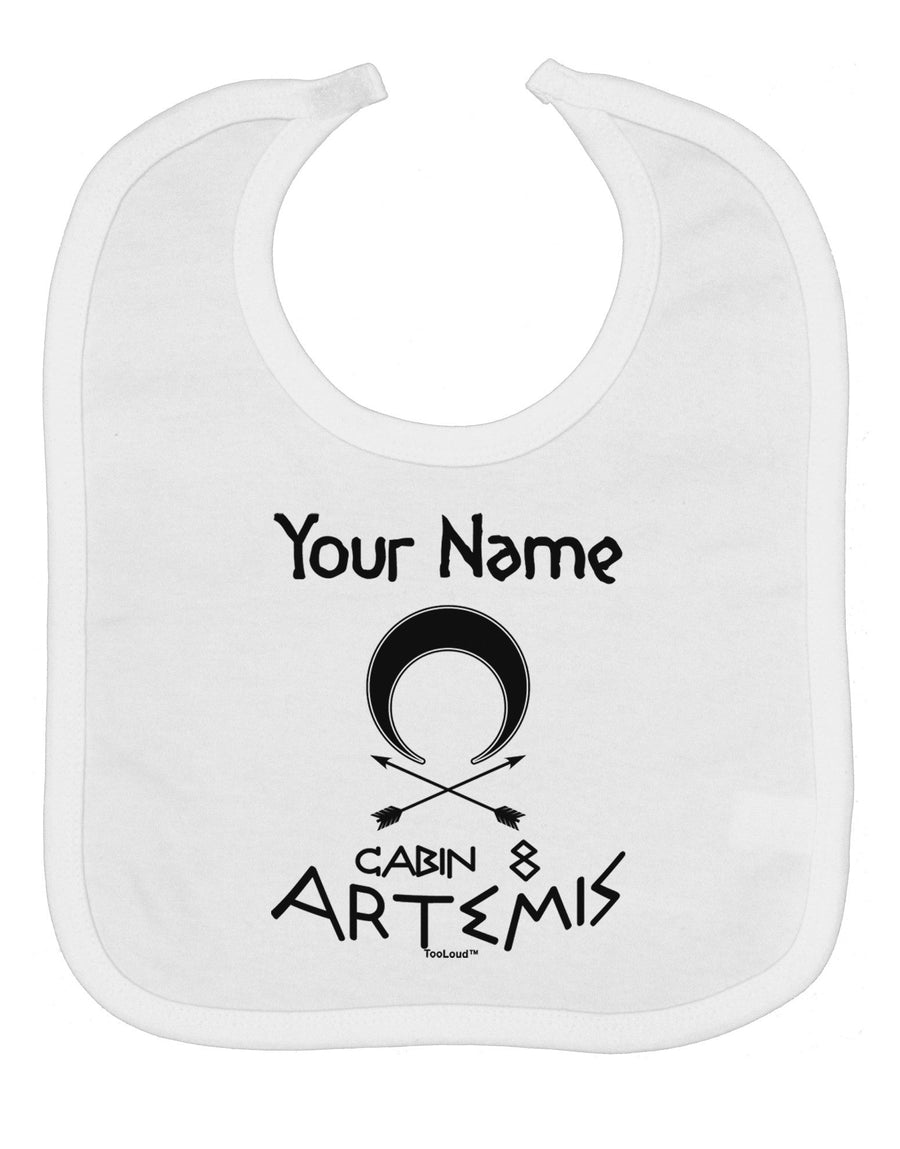 Personalized Cabin 8 Artemis Baby Bib