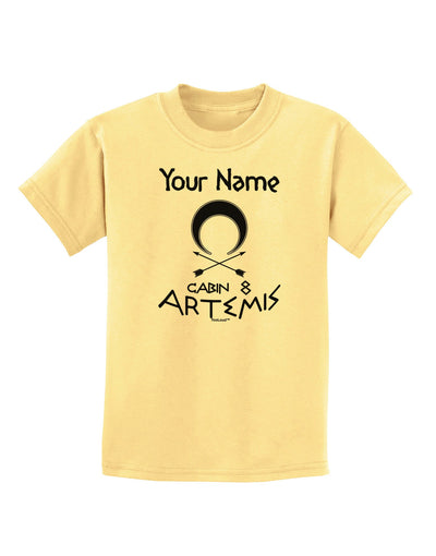 Personalized Cabin 8 Artemis Childrens T-Shirt-Childrens T-Shirt-TooLoud-Daffodil-Yellow-X-Small-Davson Sales