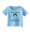 Personalized Cabin 8 Artemis Infant T-Shirt-Infant T-Shirt-TooLoud-Aquatic-Blue-06-Months-Davson Sales