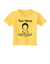 Personalized Cabin 8 Artemis Toddler T-Shirt-Toddler T-Shirt-TooLoud-Yellow-2T-Davson Sales