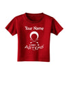 Personalized Cabin 8 Artemis Toddler T-Shirt Dark-Toddler T-Shirt-TooLoud-Red-2T-Davson Sales