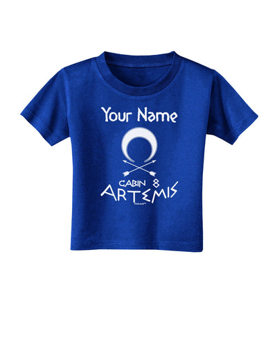 Personalized Cabin 8 Artemis Toddler T-Shirt Dark-Toddler T-Shirt-TooLoud-Royal-Blue-2T-Davson Sales