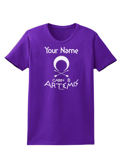 Personalized Cabin 8 Artemis Womens Dark T-Shirt-TooLoud-Purple-X-Small-Davson Sales