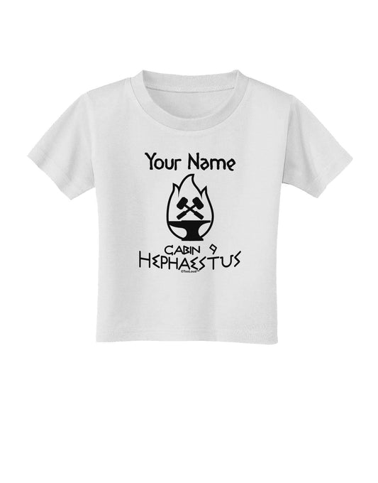 Personalized Cabin 9 Hephaestus Toddler T-Shirt-Toddler T-Shirt-TooLoud-White-2T-Davson Sales