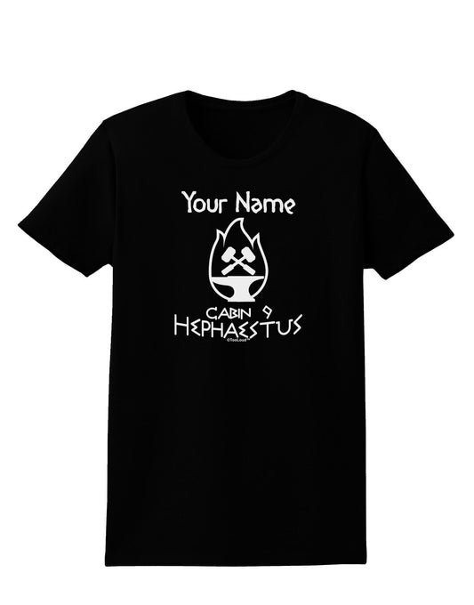 Personalized Cabin 9 Hephaestus Womens Dark T-Shirt-TooLoud-Black-X-Small-Davson Sales
