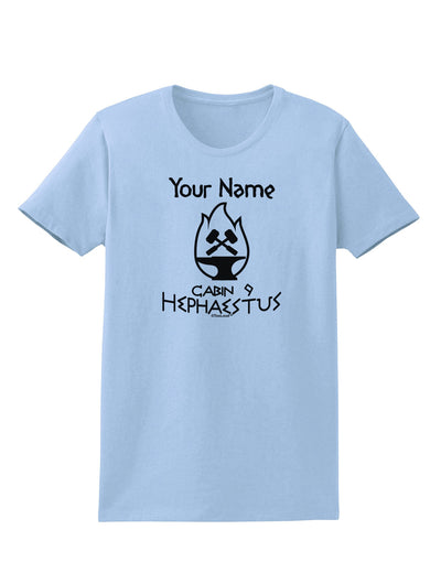 Personalized Cabin 9 Hephaestus Womens T-Shirt-Womens T-Shirt-TooLoud-Light-Blue-X-Small-Davson Sales