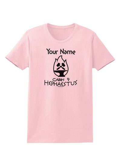 Personalized Cabin 9 Hephaestus Womens T-Shirt-Womens T-Shirt-TooLoud-PalePink-X-Small-Davson Sales