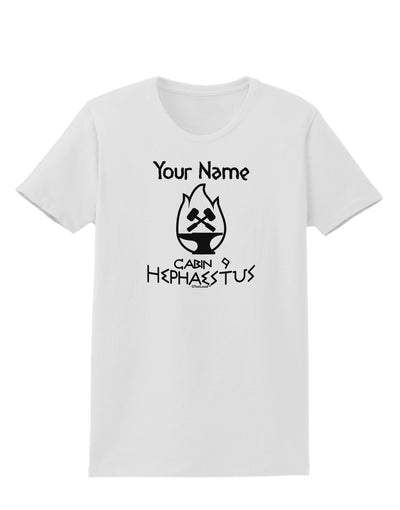Personalized Cabin 9 Hephaestus Womens T-Shirt-Womens T-Shirt-TooLoud-White-X-Small-Davson Sales