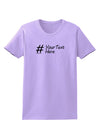 Personalized Hashtag Womens T-Shirt by TooLoud-Womens T-Shirt-TooLoud-Lavender-X-Small-Davson Sales