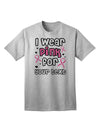 Personalized I Wear Pink for -Name- Breast Cancer Awareness Adult T-Shirt-Mens T-Shirt-TooLoud-AshGray-Small-Davson Sales