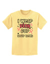 Personalized I Wear Pink for -Name- Breast Cancer Awareness Childrens T-Shirt-Childrens T-Shirt-TooLoud-Daffodil-Yellow-X-Small-Davson Sales