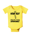 Personalized I'm -Customizable- What's Your Superpower Baby Romper Bodysuit-Baby Romper-TooLoud-Yellow-06-Months-Davson Sales