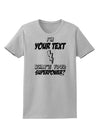 Personalized I'm -Customizable- What's Your Superpower Womens T-Shirt-Womens T-Shirt-TooLoud-AshGray-X-Small-Davson Sales