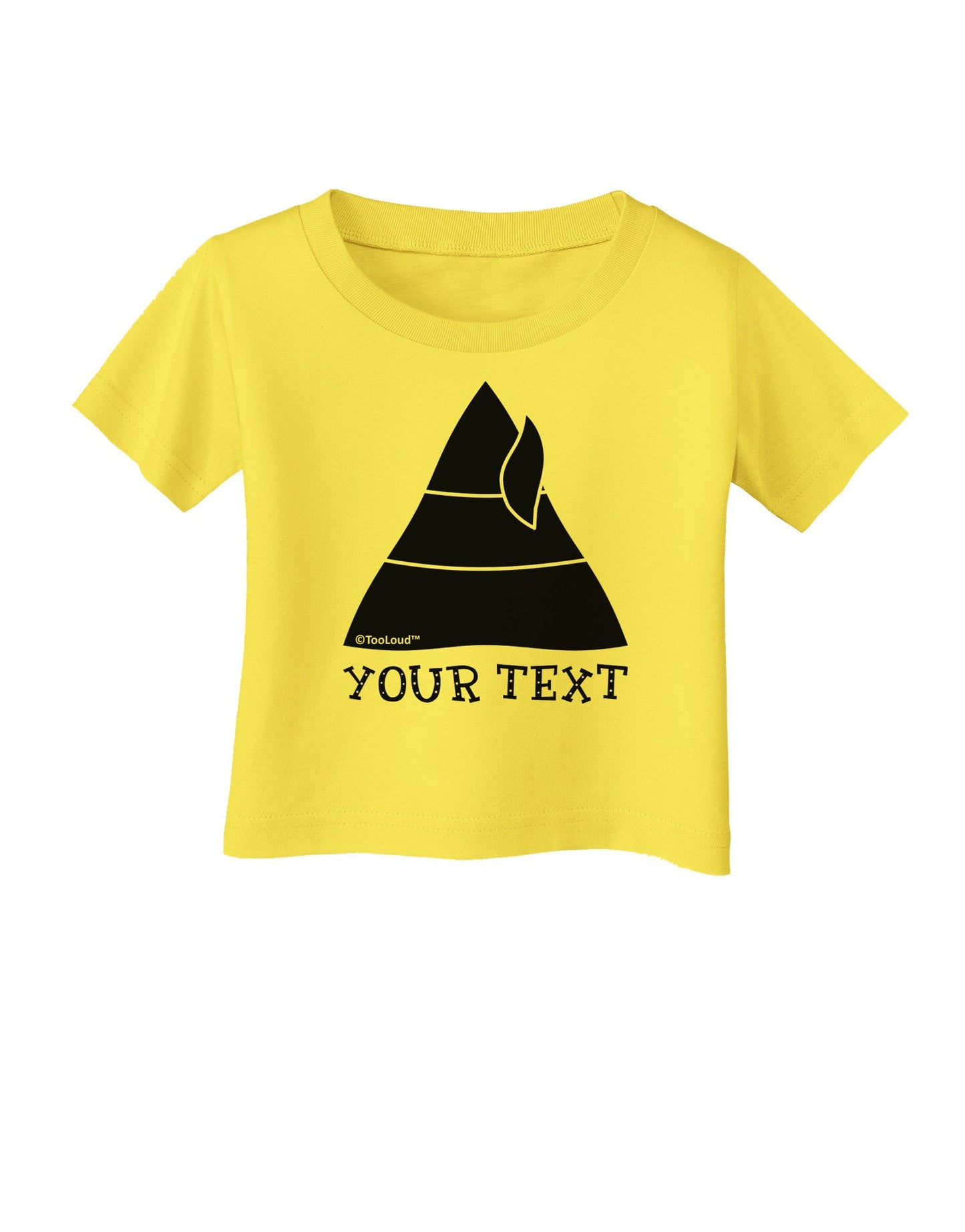 Personalized Matching Elf Family Design - Your Text Infant T-Shirt-Infant T-Shirt-TooLoud-Yellow-06-Months-Davson Sales