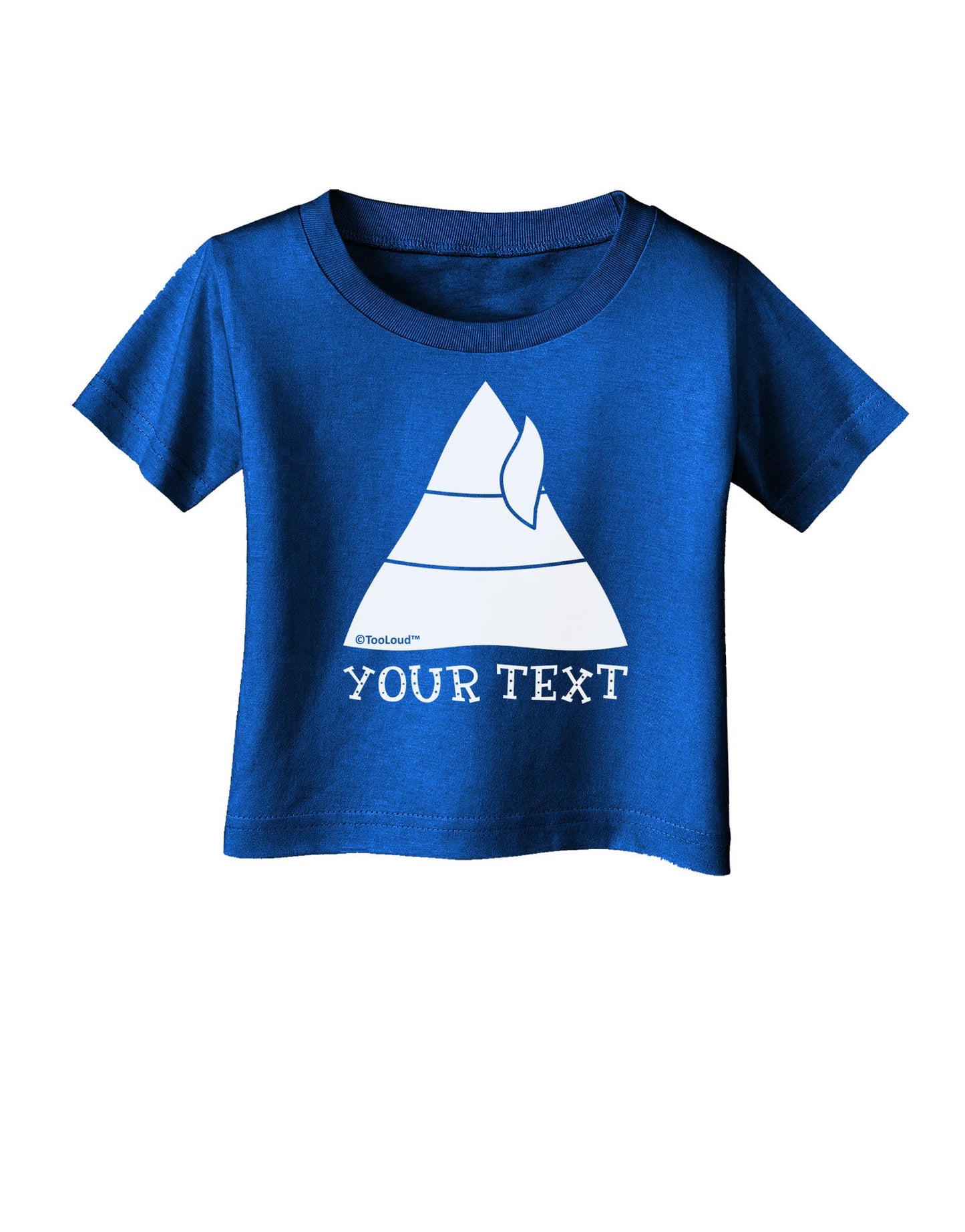 Personalized Matching Elf Family Design - Your Text Infant T-Shirt Dark-Infant T-Shirt-TooLoud-Royal-Blue-06-Months-Davson Sales
