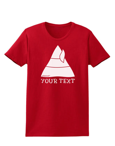 Personalized Matching Elf Family Design - Your Text Womens Dark T-Shirt-TooLoud-Red-X-Small-Davson Sales