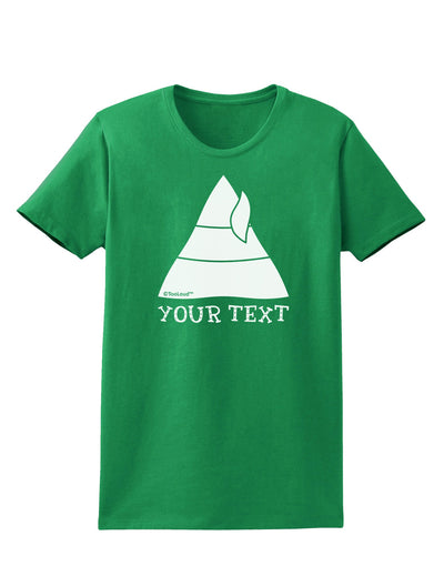 Personalized Matching Elf Family Design - Your Text Womens Dark T-Shirt-TooLoud-Kelly-Green-X-Small-Davson Sales