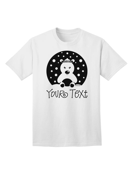 Personalized Matching Polar Bear Family Design - Your Text Adult T-Shirt-Mens T-Shirt-TooLoud-White-Small-Davson Sales