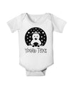 Personalized Matching Polar Bear Family Design - Your Text Baby Romper Bodysuit-Baby Romper-TooLoud-White-06-Months-Davson Sales