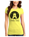 Personalized Matching Polar Bear Family Design - Your Text Juniors T-Shirt-Womens Juniors T-Shirt-TooLoud-Yellow-Juniors Fitted X-Small-Davson Sales