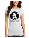 Personalized Matching Polar Bear Family Design - Your Text Juniors T-Shirt-Womens Juniors T-Shirt-TooLoud-White-Juniors Fitted X-Small-Davson Sales