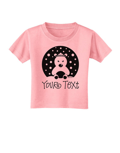 Personalized Matching Polar Bear Family Design - Your Text Toddler T-Shirt-Toddler T-Shirt-TooLoud-Candy-Pink-2T-Davson Sales