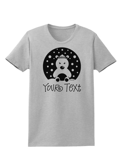 Personalized Matching Polar Bear Family Design - Your Text Womens T-Shirt-Womens T-Shirt-TooLoud-AshGray-X-Small-Davson Sales