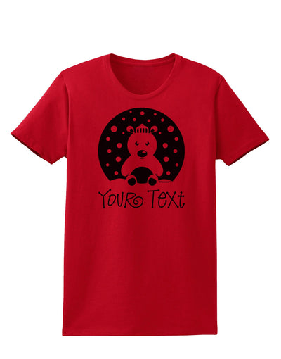 Personalized Matching Polar Bear Family Design - Your Text Womens T-Shirt-Womens T-Shirt-TooLoud-Red-X-Small-Davson Sales