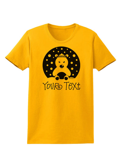 Personalized Matching Polar Bear Family Design - Your Text Womens T-Shirt-Womens T-Shirt-TooLoud-Gold-X-Small-Davson Sales