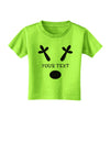 Personalized Matching Reindeer Family Design - Your Text Toddler T-Shirt-Toddler T-Shirt-TooLoud-Lime-Green-2T-Davson Sales