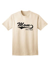 Personalized Mom Since (Your Year) Adult T-Shirt Design by TooLoud-Mens T-shirts-TooLoud-Natural-Small-Davson Sales