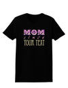 Personalized Mom Since ___ Womens Dark T-Shirt-TooLoud-Black-X-Small-Davson Sales