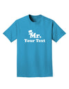 Personalized Mr Classy Adult Dark T-Shirt by TooLoud-Mens T-Shirt-TooLoud-Turquoise-Small-Davson Sales