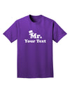 Personalized Mr Classy Adult Dark T-Shirt by TooLoud-Mens T-Shirt-TooLoud-Purple-Small-Davson Sales