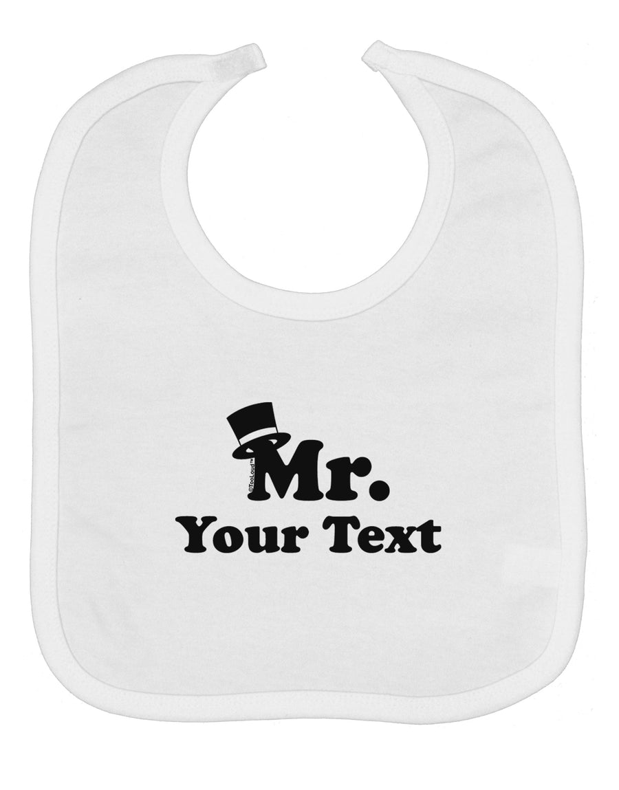 Personalized Mr Classy Baby Bib by TooLoud