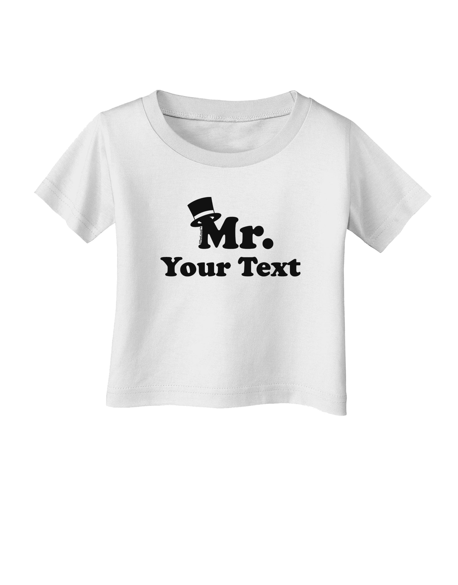 Personalized Mr Classy Infant T-Shirt by TooLoud-Infant T-Shirt-TooLoud-White-06-Months-Davson Sales