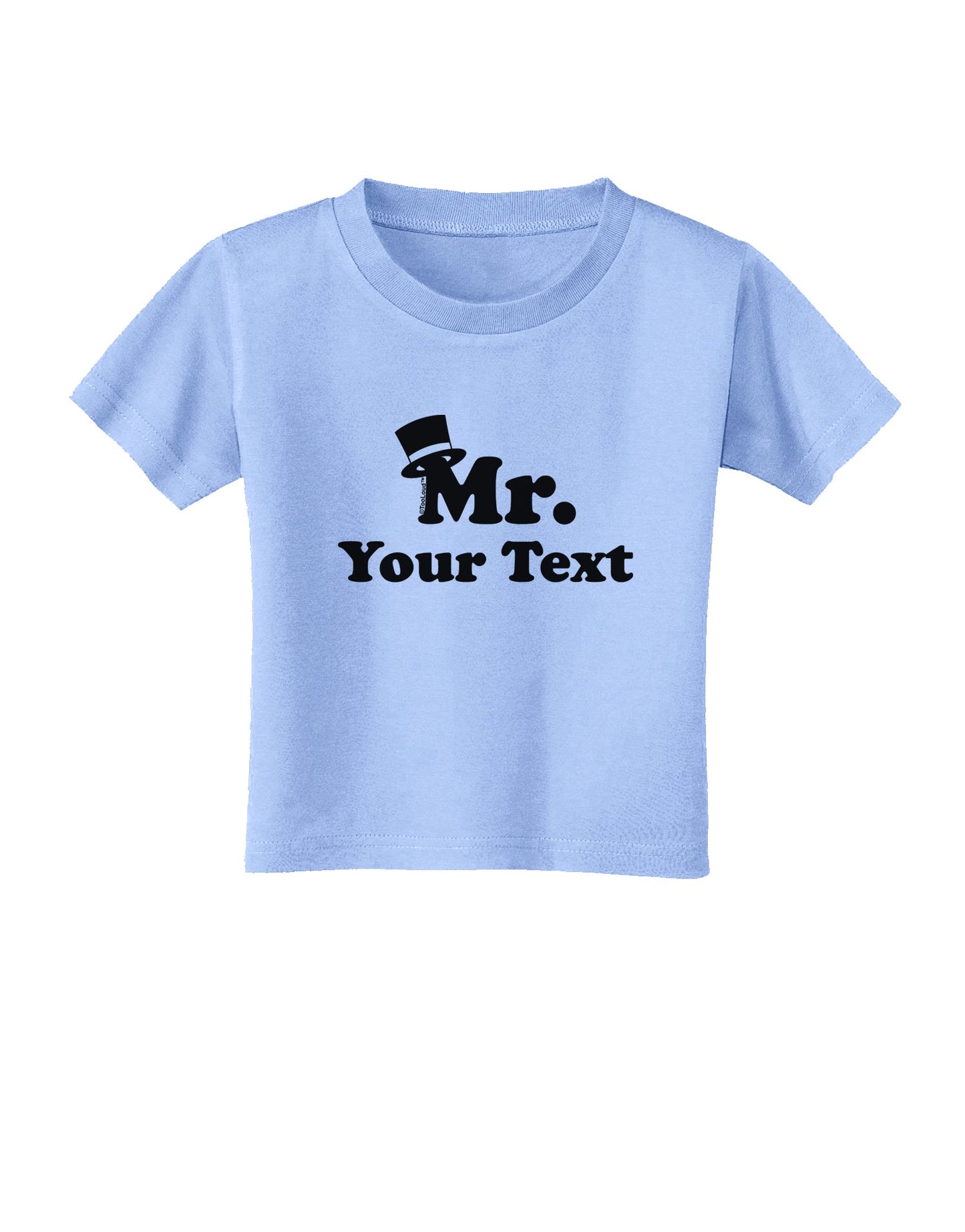 Personalized Mr Classy Toddler T-Shirt by TooLoud-Toddler T-Shirt-TooLoud-Aquatic-Blue-2T-Davson Sales