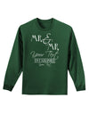 Personalized Mr and Mr -Name- Established -Date- Design Adult Long Sleeve Dark T-Shirt-TooLoud-Dark-Green-Small-Davson Sales