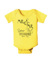 Personalized Mr and Mr -Name- Established -Date- Design Baby Romper Bodysuit-Baby Romper-TooLoud-Yellow-06-Months-Davson Sales