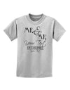 Personalized Mr and Mr -Name- Established -Date- Design Childrens T-Shirt-Childrens T-Shirt-TooLoud-AshGray-X-Small-Davson Sales