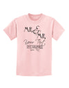 Personalized Mr and Mr -Name- Established -Date- Design Childrens T-Shirt-Childrens T-Shirt-TooLoud-PalePink-X-Small-Davson Sales